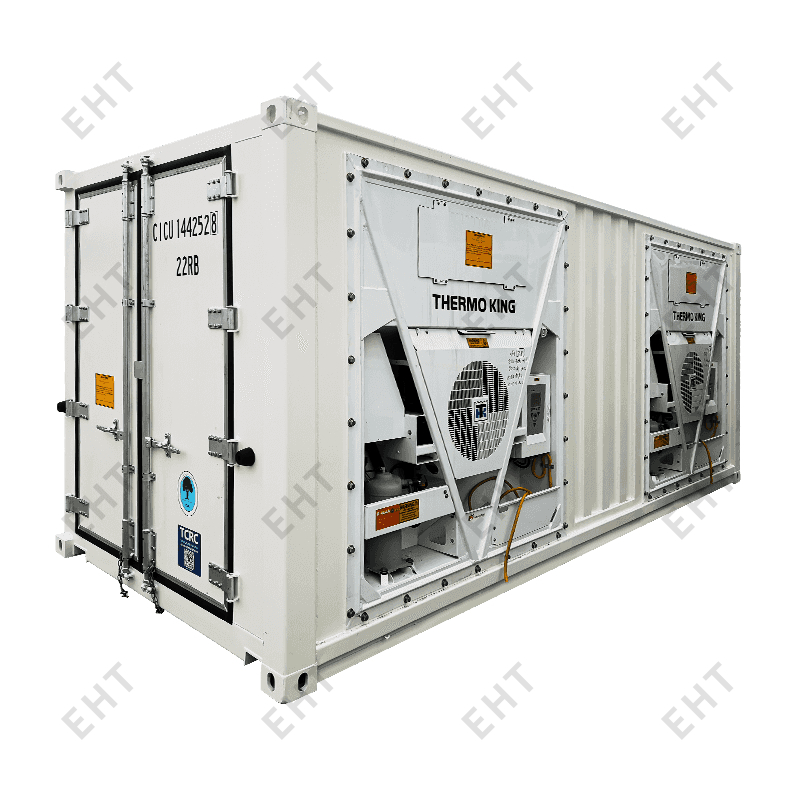 輸送中および保管中にリーファーコンテナに電力が供給される仕組み